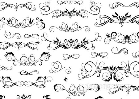 Свадебные узоры для гравировки