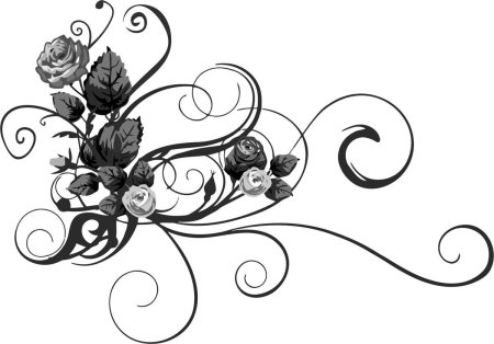 Узор завитки