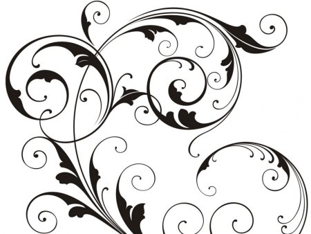 Узор завитки