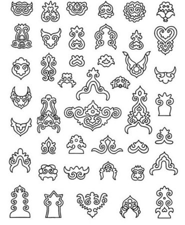 Валеев татарский народный орнамент