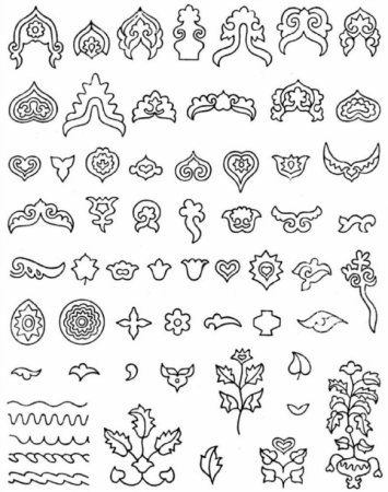 Валеев татарский народный орнамент