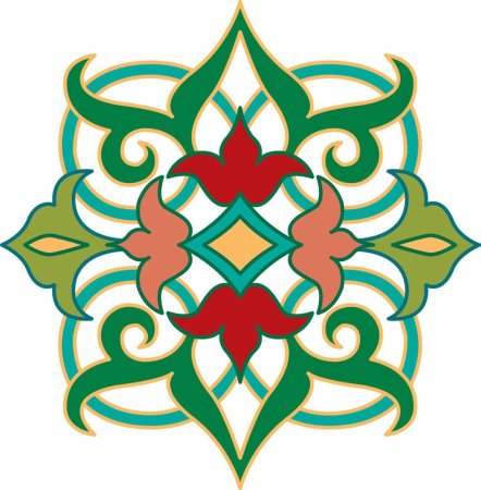 Национальный орнамент Азербайджана Бута