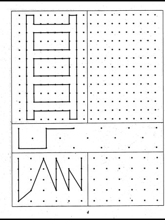 Упражнения на графомоторные навыки 4 класс