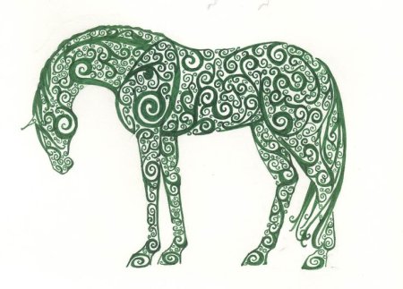 Орнамент животные