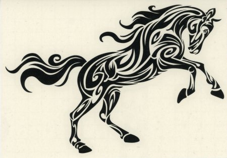 Стилизованные лошади