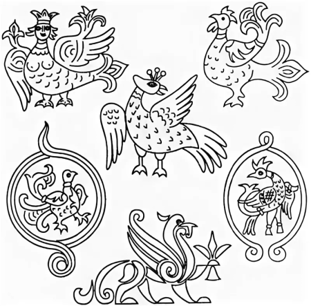 CAREER-MGIMO / ОРНАМЕНТ / ORNAMENT / Символы небесных светил в орнаменте Древней Руси.