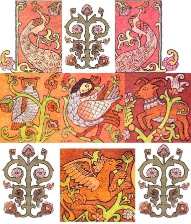 Зооморфный орнамент древней Руси