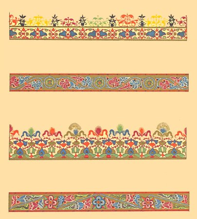 Старорусский народный орнамент цветы