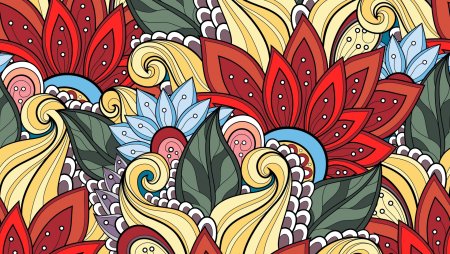 Орнамент в цвете