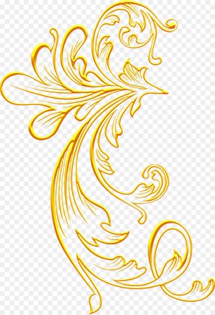 Золотистые узоры