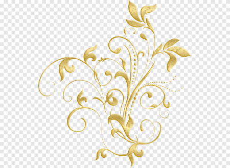 Золотистый орнамент