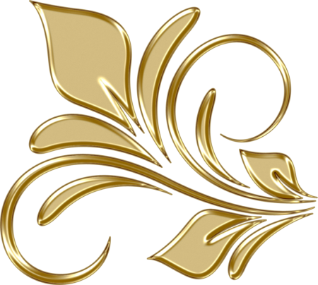 Золотистый орнамент