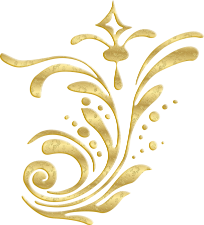 Золотистый орнамент