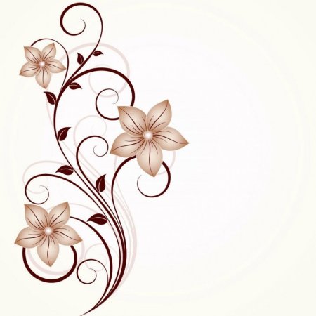 Цветочные орнаменты и узоры