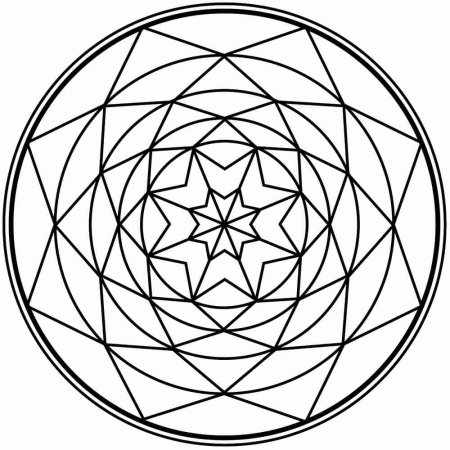 Сложные геометрические узоры