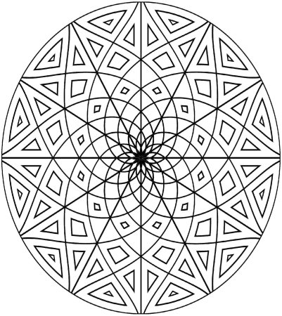 Орнамент в круге