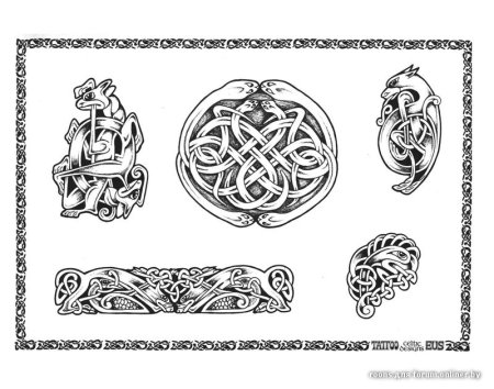 Знак бесконечности Кельтская вязь