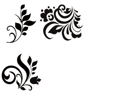 Трафарет узор