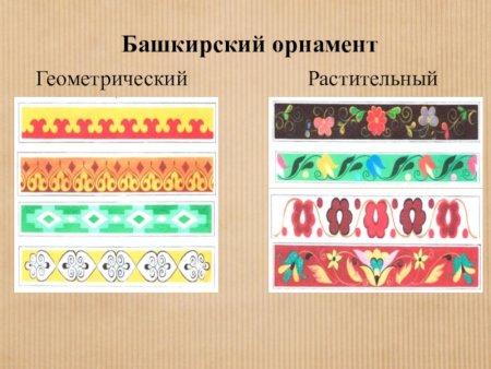 Геометрический и растительный орнамент