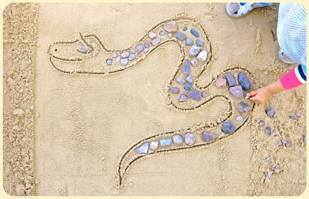 Узоры из песка
