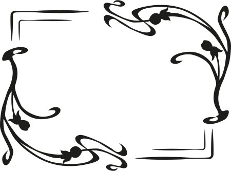 Рамка вензеля