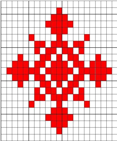 Белорусская вышивка крестиком