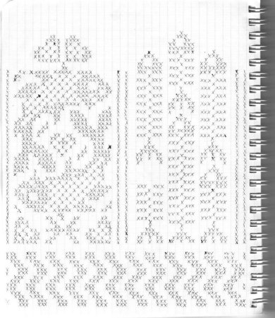 Варежки скандинавские узоры схемы