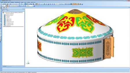 Юрта башкир рисунок