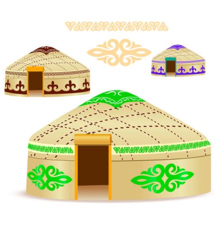 Юрты вектор