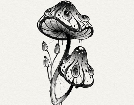 Грибы Графика