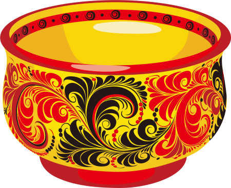 Хохломская посуда