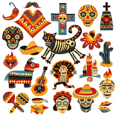 Мексика символы VECTORSTOCK