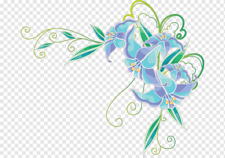 Угловые узоры цветные