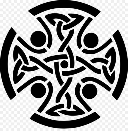 Символы викингов Кельтский крест