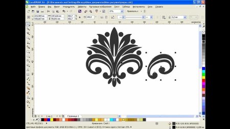 Узоры coreldraw