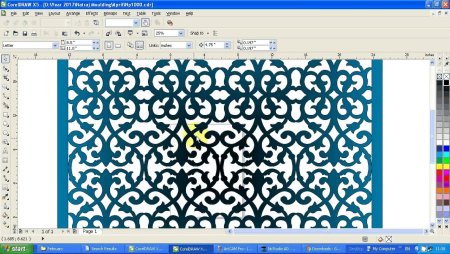 Узоры coreldraw