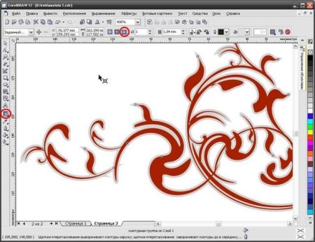Узоры coreldraw