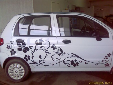 Орнамент на машину