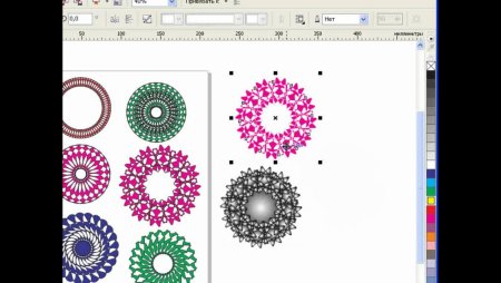 Орнамент в coreldraw