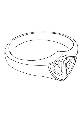 Перстень раскраска