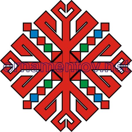 Чувашские национальные узоры