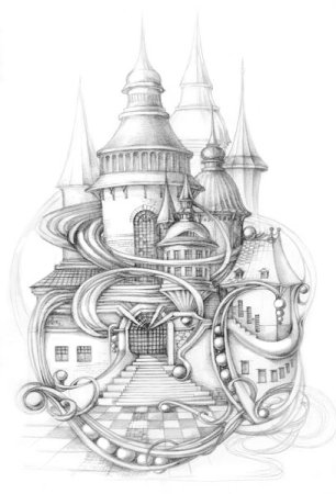 Стилизованный замок