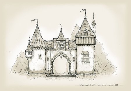 Замок скетч