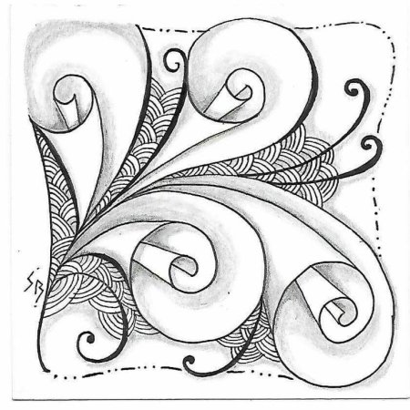 Узоры карандашом