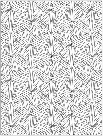 Сложные геометрические узоры