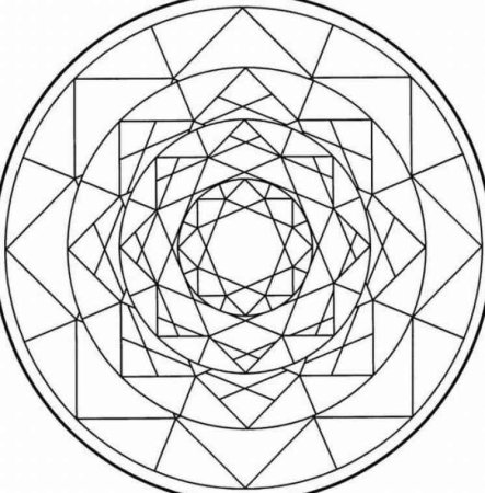 Мандала Геометрическая