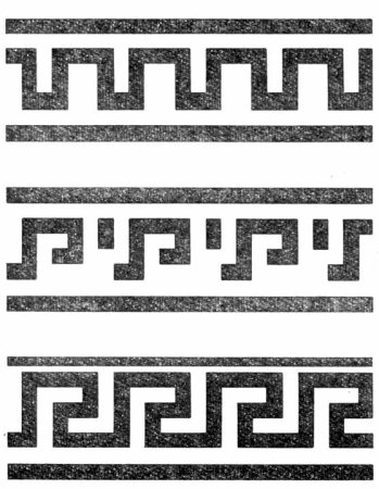 Древнегреческий орнамент Меандр