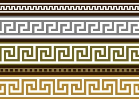 Меандр орнамент древний Рим