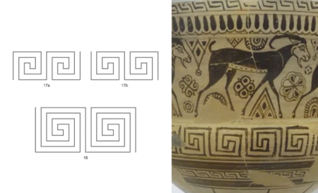 Римский орнамент Меандр