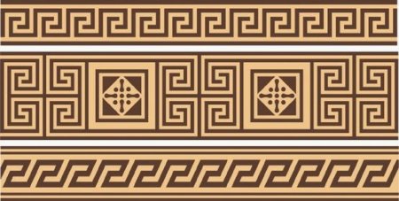 Римский орнамент Меандр
